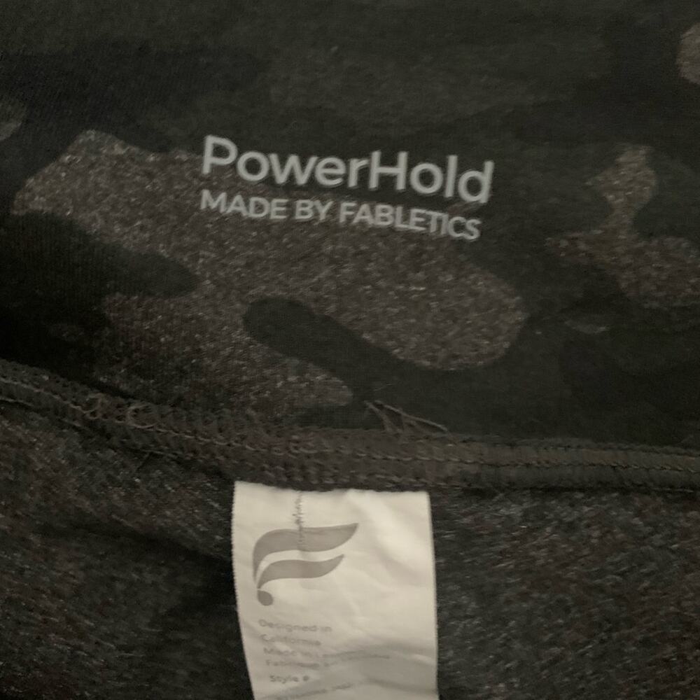 Powerhold By Fabletics Camo Print Leggings Size X… - image 4